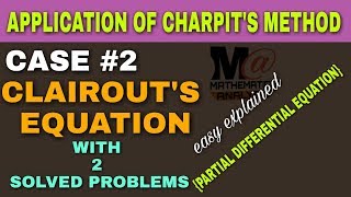 APPLICATION OF CHARPITS METHOD  CLAIROUTS EQUATION  CASE  2 [upl. by Seeto]