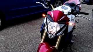 honda cb1000r 2011 bos exhaust kellermann indicators dark micro rhombus [upl. by Lorenzo787]