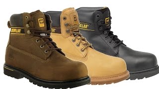 Caterpillar Holton S3 Work Boots  North Sea Workwear [upl. by Kubetz]