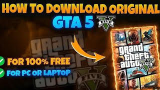 GTA V DOWNLOAD FOR FREE PC ALL GAMES 🎮2024 [upl. by Orten484]