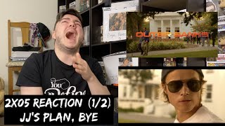 OUTER BANKS  2x05 THE DARKEST HOUR REACTION 12 [upl. by Armand]