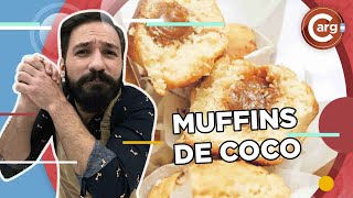 Receta de MUFFINS DE COCO Y DULCE DE LECHE [upl. by Marguerite]