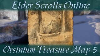 Wrothgar Treasure Map 5 v Orsinium Elder Scrolls Online ESO [upl. by Sheree]