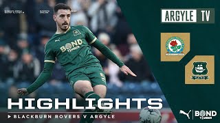 Blackburn Rovers v Plymouth Argyle highlights [upl. by Erlinna106]