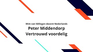 Peter Middendorp  Vertrouwd voordelig [upl. by Ecinej]