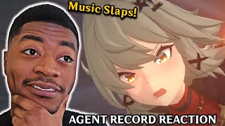 THE MUSIC IS FIRE Agent Record  Caesar King Reaction [upl. by Herc]