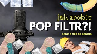 JAK ZROBIC POP FILTR  porada dla nagrywanie hiphop [upl. by Ykcir]