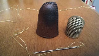 Leather vs Brass Thimble [upl. by Seabrook]