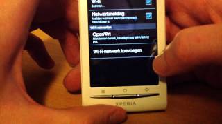 Sony Ericsson Xperia X8  Android 412 Jelly Bean [upl. by Ardnaxela]