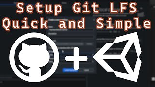 How to Setup Git LFS for New and Existing Projects Works With Unity [upl. by Airrotal331]