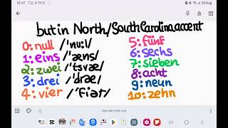 German Numbers in NorthSouth Carolina Accent  Bob Duits13 Reactions Official amp Kool Kenzie [upl. by Nnylarat139]