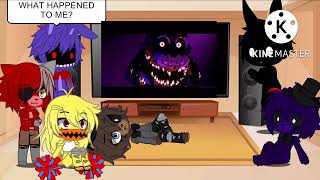 Withered Animatronics  Shadow Animatronics React to Memory Read Description [upl. by Anirav]