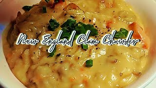 Warning This Creamy New England Clam Chowder is Shockingly Irresistible 🥣🔥 clamchowder [upl. by Aicilef]