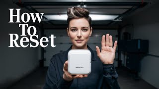 Reset Meross Smart WiFi Garage DoorOpener To Factory Default Settings [upl. by Linoel]