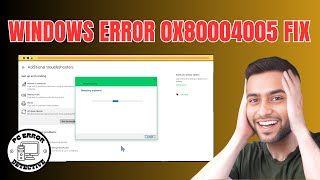 How to Fix Error 0x80004005 in Windows 10 [upl. by Urbanus39]