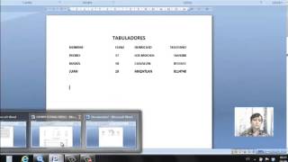 TABULADORES EN WORD [upl. by Brunella]