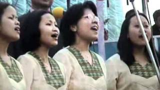 Mizoram Synod Choir  I Give You thanks [upl. by Terchie]