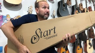 Unboxing Violão Giannini Start N14N [upl. by Valora]