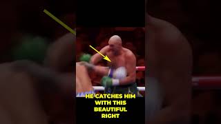 OLEKSANDR USYK LANDS A HUGE PUNCH on TYSON FURY oleksandrusyk tysonfury boxing [upl. by Trella]