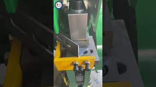 Ironworker Combined Punching and Shearing Machine for Angle Iron [upl. by Rafaello352]