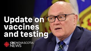 Nova Scotias top doctor gives fall 2024 update on COVID19 vaccines and testing [upl. by Nnyrat338]