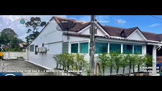 VC328  Townhouse 2 bedrooms  Maenam  Koh Samui [upl. by Yelmene801]