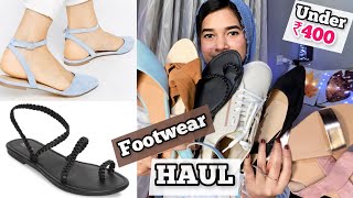 🥿👡 FLATS UNDER ₹400  AFFORDABLE FOOTWEAR HAUL MALAYALAM  Bulbul shop haul [upl. by Arakaj961]