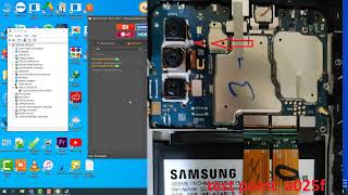 Samsung Galaxy A02s SMA025F Test point FRP Removed With unlock Tool [upl. by Atimed412]