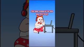 P7  Cẩn trọng những kẻ lừa đảo qua điện thoại shorts hoathinh haihuoc animation cinosubber [upl. by Shiri]