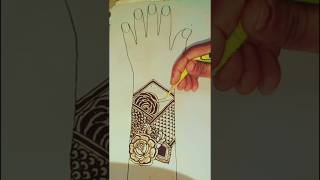 Mehndi design shorts viral [upl. by Nidla]