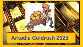 Entropia Universe Arkadia Goldrush 2023 Event Information How To Win Hunting Crafting amp Mining [upl. by Kiri]