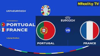 Футбол Чемпионат Европы2024 Португалия  Франция 14 Финала EURO 2024 Portugal  France [upl. by Obaza]