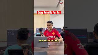 Every Ronaldo fan After Ten Hag Got Sacked 😂 Ronaldo tenhag manchesterunited [upl. by Suhploda]