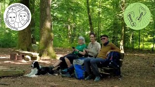 Zwischen zwei Ländern Wandersocken auf der Grenze mit StepsbyKaatje 1 Dreiländerpunkt  Roetgen [upl. by Ailedua]