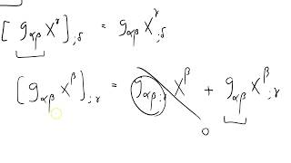 GRSS 112 covariant derivative of the metric tensor [upl. by Tremml118]