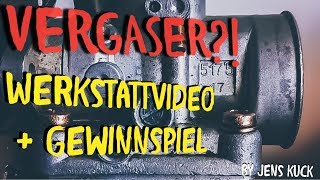 VERGASER So reinigst du ihn richtig Werkstattvideo  Gewinnspielchen  Jens Kuck [upl. by Haorbed418]