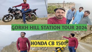 Gorakh Hill Station Tour on Honda CB 150F [upl. by Latoniah]