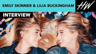 Emily Skinner and Lilia Buckingham LIVE Stream And Answer Fan Questions  Hollywire [upl. by Raveaux548]