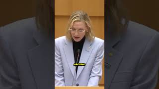 Cate Blanchett’s Environmental Sustainability Speech shorts celebrities celebritynews celebrity [upl. by Ward]