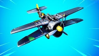 FORTNITE SAISON 7 LE NOUVEL AVION X4 [upl. by Alabaster]