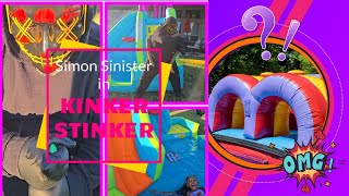 Water Bounce House Chaos Ensues When Simon Sinister Takes Over [upl. by Enerahs]