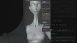 quick and easy rig in Blender Syncatto  Blossom blenderustad [upl. by Westphal198]