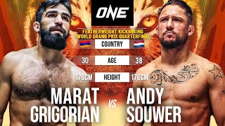 Marat Grigorian vs Andy Souwer  Full Fight Replay [upl. by Leipzig]