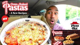 New Oven Baked Pastas from Pizza Hut  Italian Meats Pasta  Review [upl. by Urbani469]