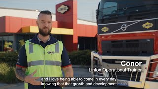 Linfox Operational Trainer – Conor long [upl. by Eiuqram]