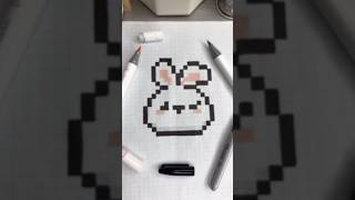 🐰Cute Pixel art ideas pixelart pixel pixelartideas art drama artform cute artideas [upl. by June]