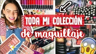 ESTA ES MI COLECCIÓN DE MAQUILLAJE  les doy tour ♥  Yuya [upl. by Trumann702]