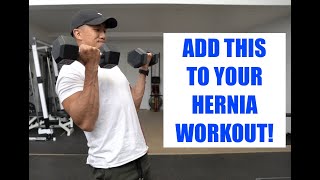 IMMEDIATELY Add This Exercise Modification to Possibly Avoid Aggravating Your Hernia [upl. by Idnar]