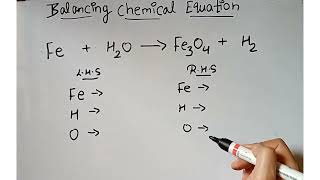 Trick to Balance chemical Equation class 10 [upl. by Becket504]