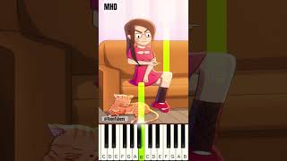 Turn Off The TV TheToonTubers  Piano Tutorial [upl. by Shelly946]